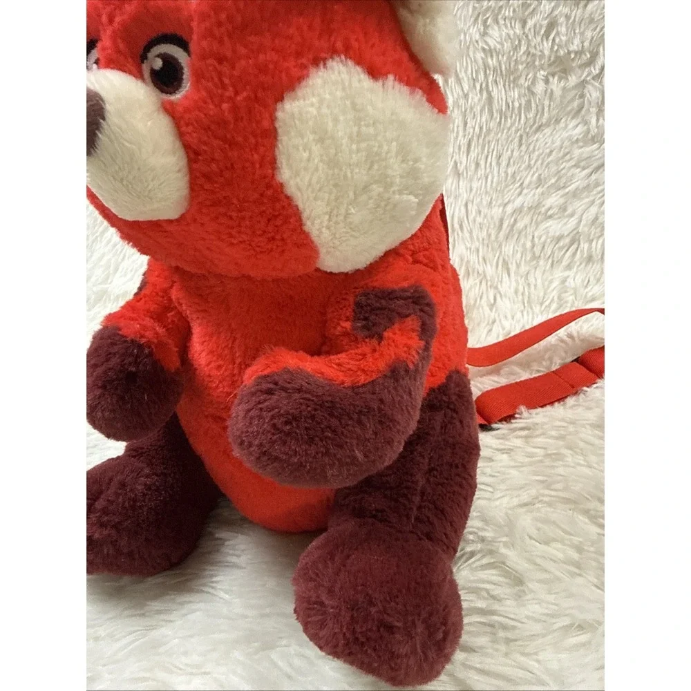 Disney Turning Red Mei Red Panda Plush Backpack Disney Parks Store 12
